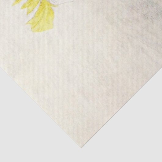 Iris Waterverf Antiek Flower Art-weefselpapier Tissuepapier (Detail)