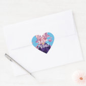 Iris Waterverf bloemen bloemenliefde Sticker Set (Envelop)