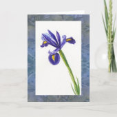 Iris Waterverf met Morris Design Kaart (Voorkant)