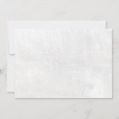 Iris Wedding-uitnodigingen Kaart (Achterkant)