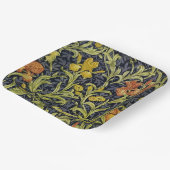 Iris William Morris Patroon Papieren Bordje (Gebogen)