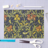 Iris William Morris Patroon Weefselpapier Tissuepapier (Craft)