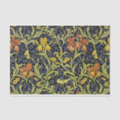 Iris William Morris Patroon Weefselpapier Tissuepapier (Voorkant)