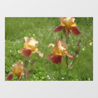 Iris Window Cling Raamsticker