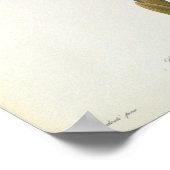 Iris Xyphioides, van Les Liliacees, 1808 Poster (Hoek)