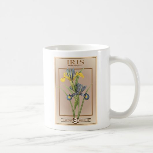iris zaadpakket koffiemok (Rechts)