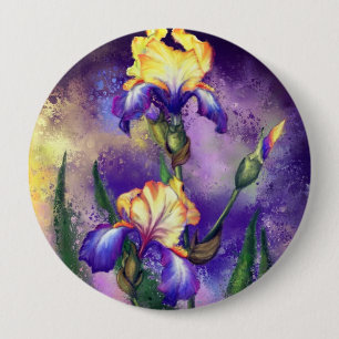 Irisbloem Button