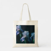 Irisbloemen in de schemering tote bag (Achterkant)