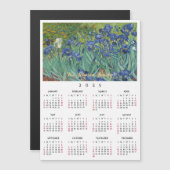 Irisbloemen Vincent van Gogh 2025 Kalender Kaart (Voorkant / Achterkant)