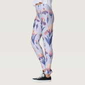 Irisbloempatroon Leggings (Links)
