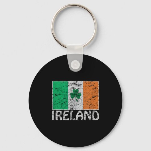 Irische & Irland Flagge Co. Ireland Flag Irish Sleutelhanger (Voorkant)