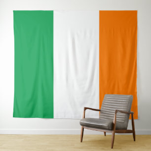 IRISCHE VLAG WANDKLEED