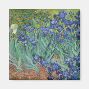 Irise Blue Green Yellow Van Gogh Magneet
