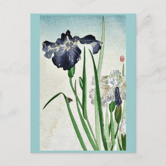 Irise Ukiyoe Briefkaart (Voorkant)