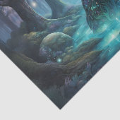 iriserend Beer in bosontkoppelingsweefsel Tissuepapier (Detail)