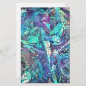 iriserend briefpapier (Voorkant / Achterkant)