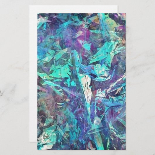 iriserend briefpapier (Voorkant / Achterkant)