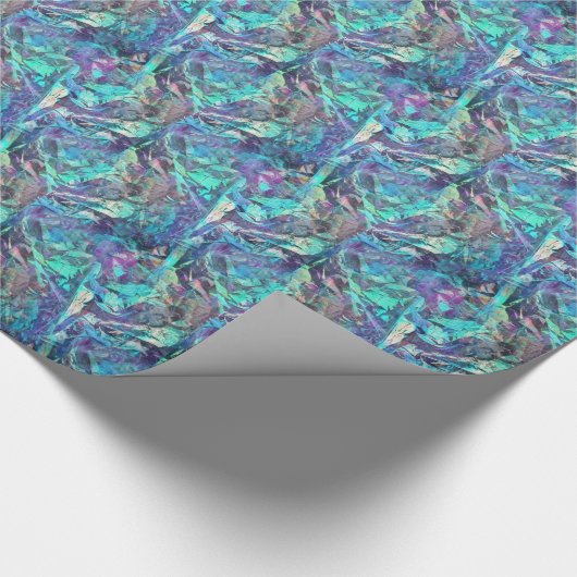 iriserend cadeaupapier (Hoek)