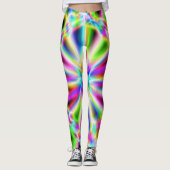 Iriserend Chroom 3 Leggings (Voorkant)
