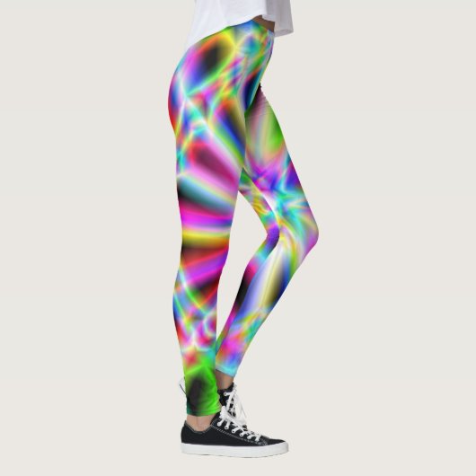 Iriserend Chroom 3 Leggings (Rechts)