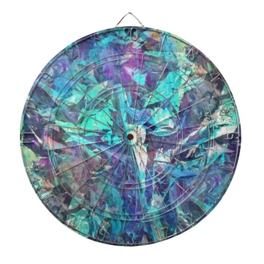 iriserend dartbord (Voorkant)