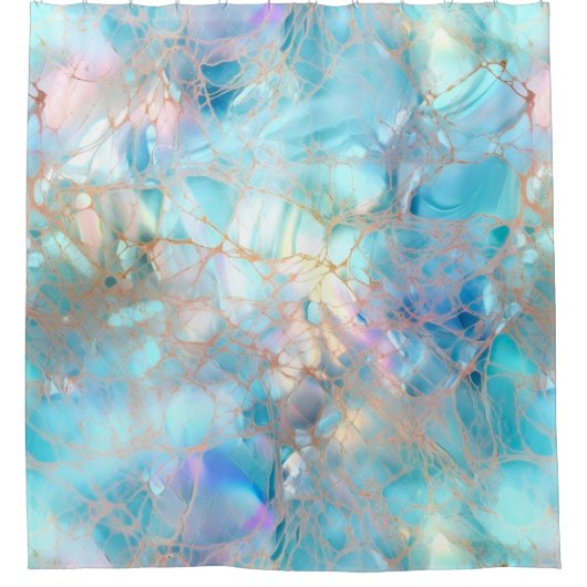 Iriserend douchegordijn (Voorkant)