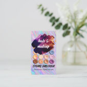 iriserend | geborsteld | Make-up fundering Visitekaartje (Staand voorkant)