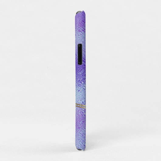 Iriserend glas glanzend goud accent Case-Mate iPhone case (Achterkant/rechts)