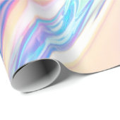 iriserend holografisch patroon cadeaupapier (Rol Hoek)