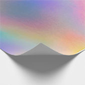 iriserend holografisch patroon cadeaupapier (Hoek)