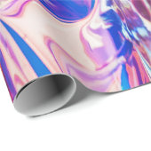 iriserend holografisch patroon cadeaupapier (Rol Hoek)