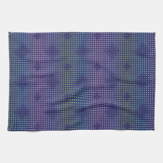 iriserend holografisch Stippen patroon Theedoek