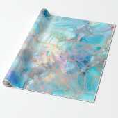 iriserend inpakpapier (Uitgerold)