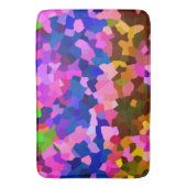 iriserend kristallijn Abstract patroon Badmat (Voorkant Verticaal)