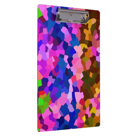 iriserend kristallijn Abstract patroon Klembord (Rechts)