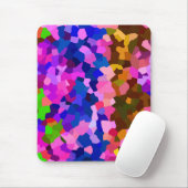 iriserend kristallijn Abstract patroon Muismat (Met muis)