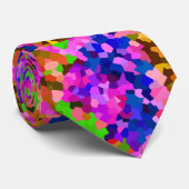 iriserend kristallijn Abstract patroon Stropdas (Opgerold)