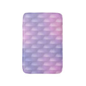 Iriserend Paarse en Roze Badmat (Voorkant Verticaal)