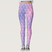 Iriserend Paarse en Roze Leggings (Voorkant)