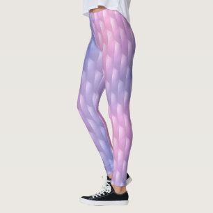 Iriserend Paarse en Roze Leggings