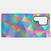 Iriserend Polygoon Samsung Galaxy Hoesje (Achterkant horizontaal)