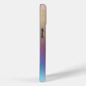 Iriserend Rainbow Glam Scrapbook Papier Case-Mate iPhone Case (Achterkant / Rechts)