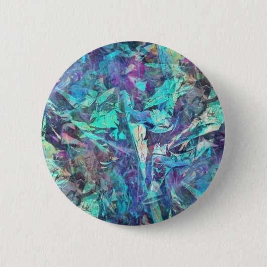 iriserend ronde button 5,7 cm (Voorkant)