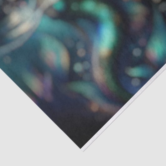 iriserend sirene zeemeermindecoupage papier (Detail)