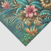 iriserend tropisch ontkoppelingspapier tissuepapier (Detail)