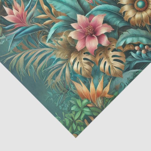 iriserend tropisch ontkoppelingspapier tissuepapier (Detail)