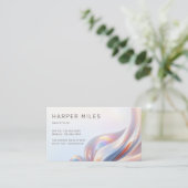 iriserend visitekaartje (Staand voorkant)