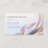 iriserend visitekaartje (Voorkant)