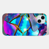 Iriserend Wereldbol in de ruimte Case-Mate iPhone Case (Achterkant (horizontaal))