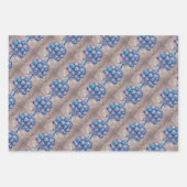 iriserende ballonnen wikkelpapier set inpakpapier vel (Voorkant 3)